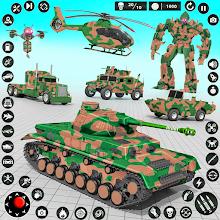 Army Tank Robot Car Games icon