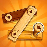 Wood Screw Nuts: Puzzles Gamesicon