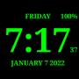 Digital Clock Live Wallpaper-7icon