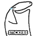 Flork Stickers memes WASticker icon