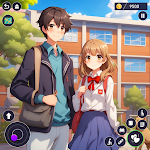 High School Anime Love Life icon