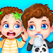 Twins babysitter daycare icon