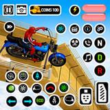 Mega Ramp Moto Stunt Bike Game icon