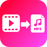 Video to audio, mp3 converter icon