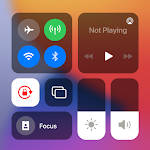 Control Center Simple IOS 17 APK