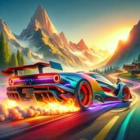Neon Car 3D: Car Racing icon