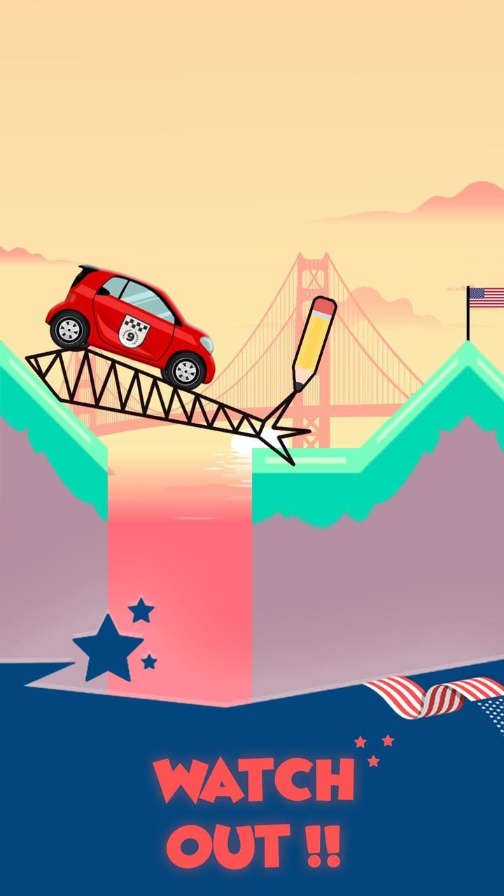 Draw 2 Bridge: Draw Save Car Free Quick Download New Android APK- Juxia