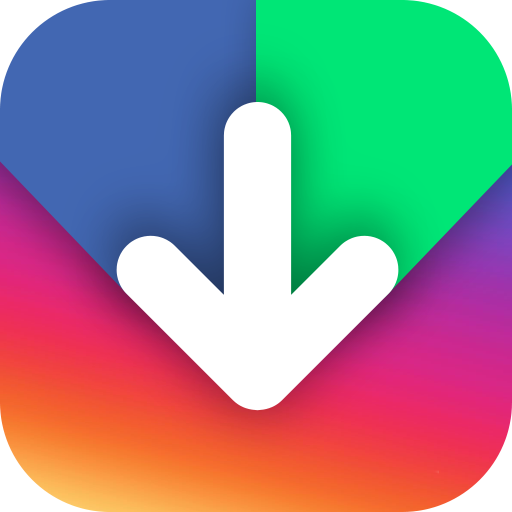 Downloader for all Social Media Download Saver app icon