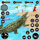 Angry Crocodile Attack Games icon