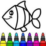 Kids & Toddler Coloring Games icon