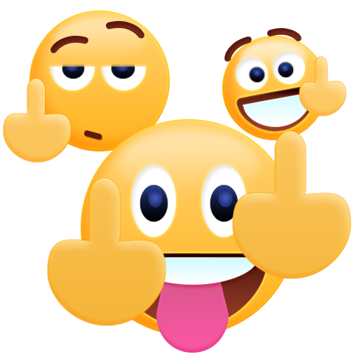 Middle Finger Emoji Sticker icon