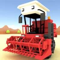 Blocky Farm Racing & Simulator - free driving game icon