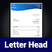 Letterhead Maker with logo PDF APK