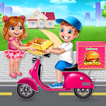 Cooking Burger Delivery Game APK