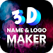 3D Name Art - 3D Logo maker icon