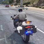 US Police Bike Rider Simulator icon