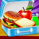 School lunchbox food recipe APK