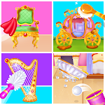 Girls royal home cleanup game APK