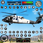 Helicopter Rescue Car Games icon