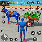 Crazy Spider Horse Riding Game icon