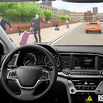 City Passenger Taxi Gameicon