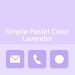 Simple Pastel Color (Lavender) icon