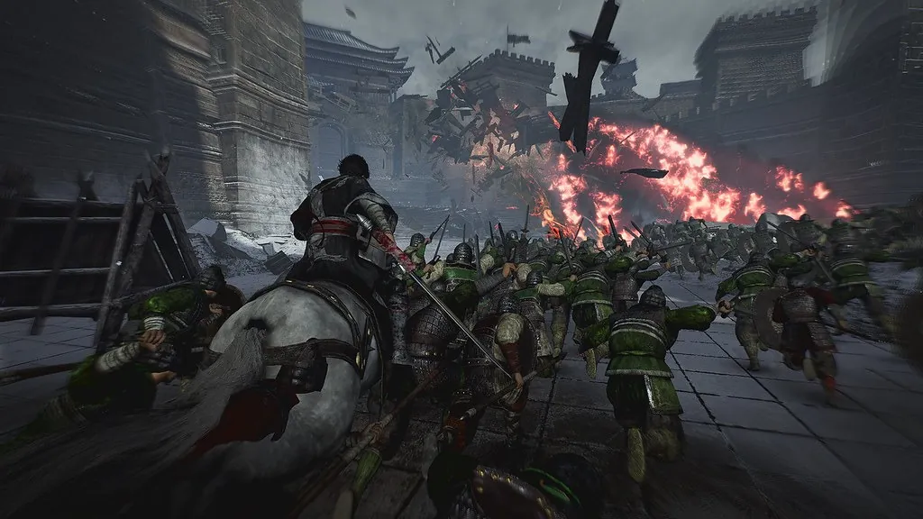 Avoir autant d'ennemis à l'écran est un rêve devenu réalité ! Dynasty Warriors Origins brille sur la plateforme PS5 et fait plaisir à voir !