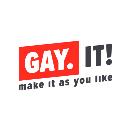 GAY IT!: Free gay chat with geolocalization icon