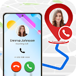 Mobile Number Locator on Map icon