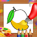 Fruits Coloring & Drawing Book icon