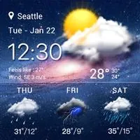 Local Weather Report Widget APK