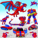 Dragon Robot Truck Transform icon