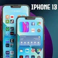 iPhone 13 Launcher APK
