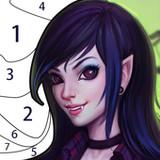 Vampire Paint by Number icon