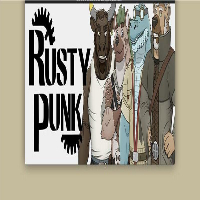 Rusty punk icon