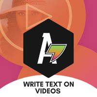 Add Text to Video, Write on Videos icon