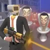 Toilet Man Survival Shooting Mod icon