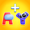 Alphabet Monster: 3D Merge Mod icon