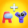 Alphabet Monster: 3D Merge Modicon