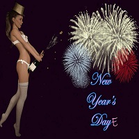 New Years Day E icon