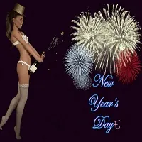 New Years Day E icon
