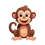 monkey run icon