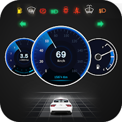 GPS Speedometer OBD2 Dashboard Mod icon