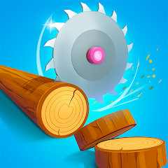 Idle Cutter: Wood Slice Mod icon