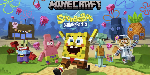 Minecraft Partners with Nickelodeon to Bring SpongeBob SquarePants Content