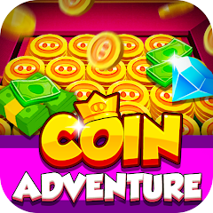 Coin Adventure - Free Dozer Game & Coin Pusher Mod icon