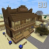 World Block Minicraft 3D Modicon