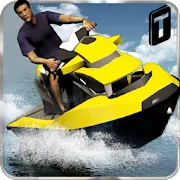 Jet Ski Driving Simulator 3D Mod icon