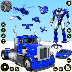 Truck Game - Car Robot Games Modicon