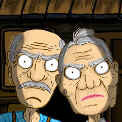 Grandpa And Granny Home Escape Mod icon